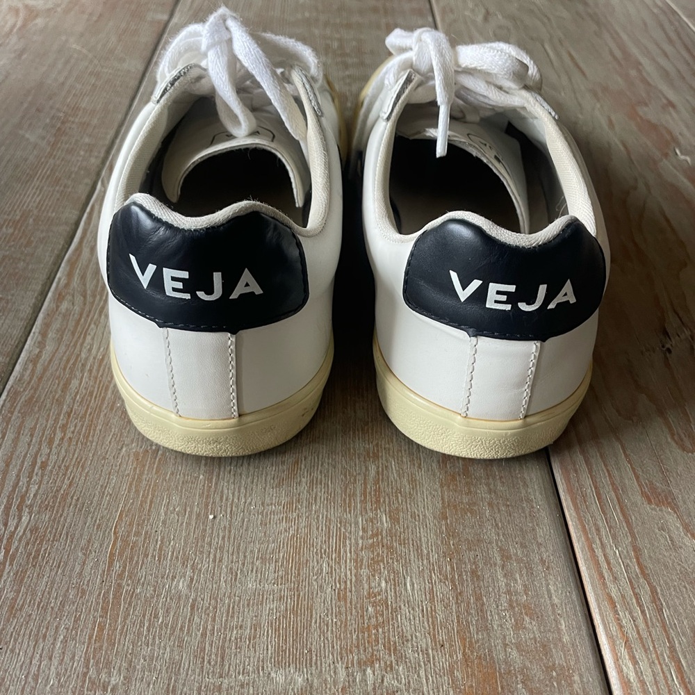 Veja White and Black Women's Sneakers
